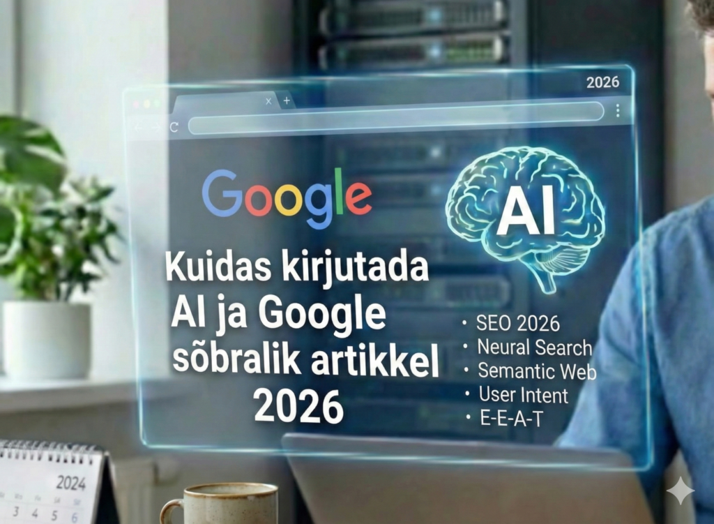 Kuidas kirjutada AI ja Google sõbralik artikkel 2026